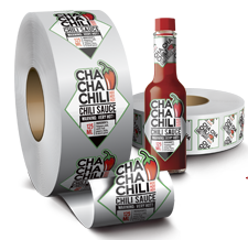 Custom pressure-sensitive labels from SupremeX, designed for versatile applications with high-quality printing and adhesive options to enhance branding and packaging.