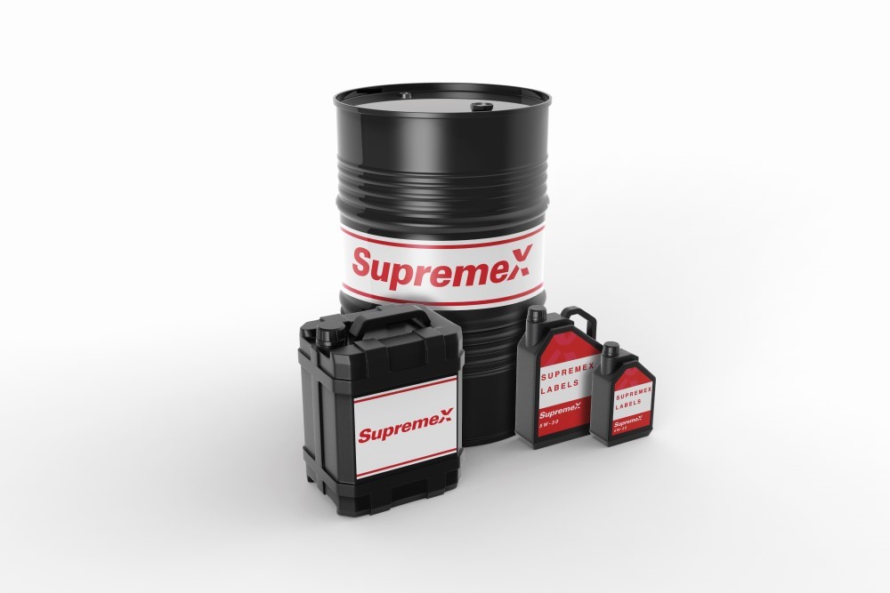 Custom white pet permanent labels from SupremeX, designed for versatile applications with high-quality printing and adhesive options to enhance branding and packaging.